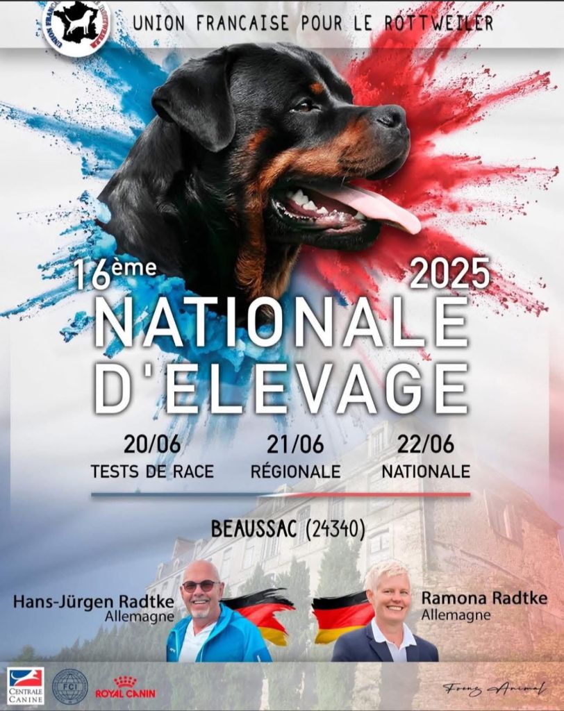 2 titres de Champion de France en une journée pour l'élevage ! 